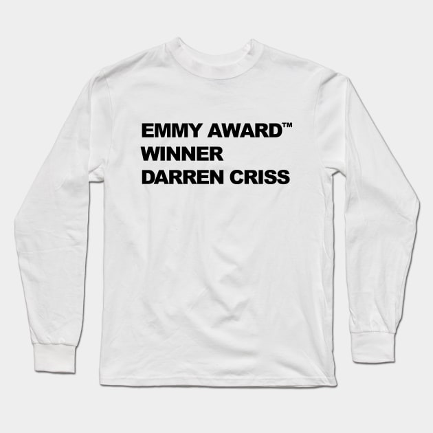 emmy winner darren Long Sleeve T-Shirt by cahacc